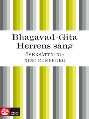 cover image of Bhagavad Gita--Herrens sång